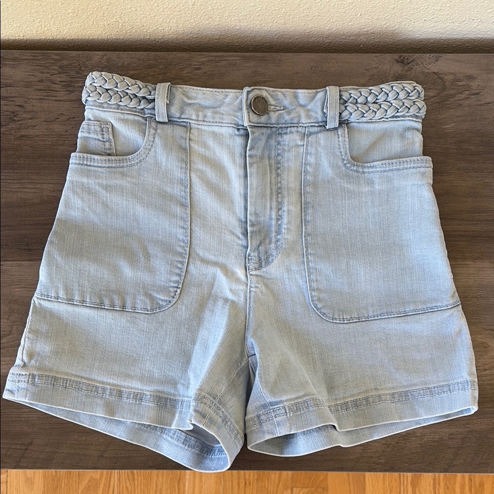 Alice + Olivia Light Blue Jean Shorts